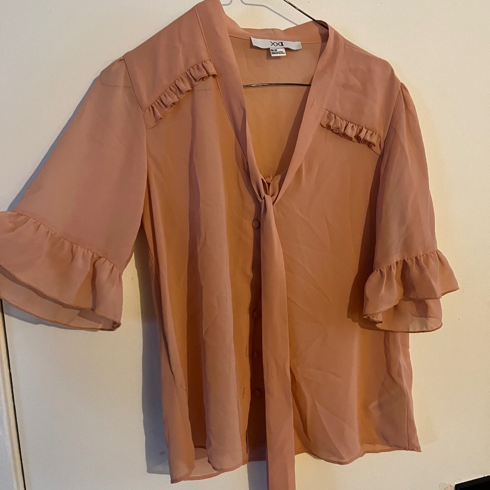 Cream Blouse